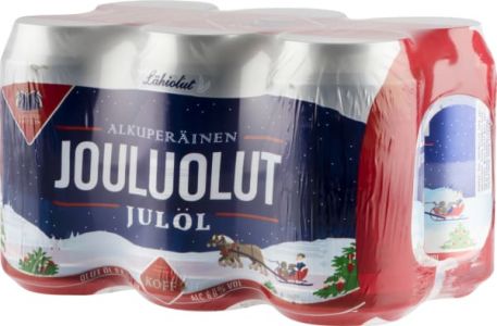 [kuva: Koff Jouluolut 6-pack tölkki(&copy; Alko)]