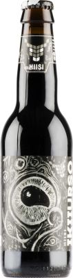 [kuva: Hiisi Ikiiurso Islay Barrel Aged Imperial Stout(&copy; Alko)]