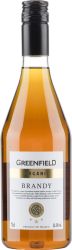 [kuva: Greenfield Organic Brandy muovipullo]