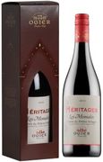 [kuva: Ogier Heritages Les Moniales Côtes du Rhône Villages 2015 lahjapakkaus]