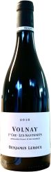 [kuva: Benjamin Leroux Volnay Premier Cru Les Santenots 2018]