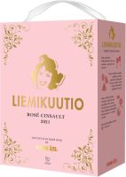 [kuva: Liemikuutio Rosé Cinsault by Huono Äiti 2021 hanapakkaus]