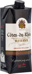 [kuva: Joseph Pellerin Cotes du Rhone Rouge 2020 kartonkitölkki]