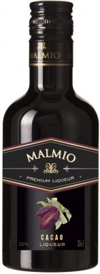 [kuva: Malmio Cacao Liqueur muovipullo(© Alko)]