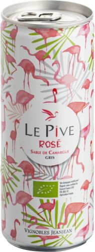 [kuva: Le Pive Rosé Bio tölkki(&copy; Alko)]