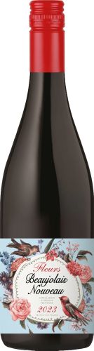 [kuva: Beaujolais Nouveau Fleurs 2023(&copy; Alko)]