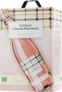 [kuva: Gassier Coteaux d'Aix-en-Provence Organic 2023 hanapakkaus(&copy; Alko)]