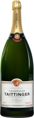 [kuva: Taittinger Réserve Champagne Brut, Salmanazar(&copy; Alko)]