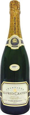 [kuva: Alfred Gratien Blanc de Blancs Champagne Brut 2007(&copy; Alko)]