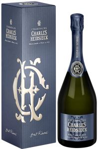[kuva: Charles Heidsieck Réserve Champagne Brut lahjapakkaus(&copy; Alko)]
