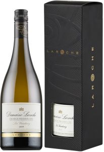 [kuva: Domaine Laroche Chablis 1er Cru Les Vaudevey 2017 lahjapakkaus(&copy; Alko)]