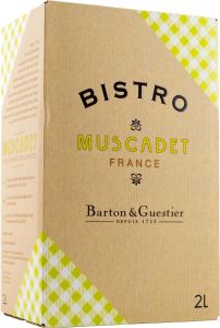 [kuva: Bistro Muscadet 2018 hanapakkaus(&copy; Alko)]
