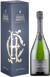 [kuva: Charles Heidsieck Réserve Champagne Brut lahjapakkaus(&copy; Alko)]