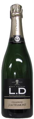 [kuva: J. de Telmont L.D Blanc de Blancs Champagne Brut Nature(&copy; Alko)]