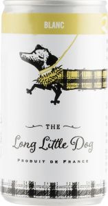 [kuva: The Long Little Dog Blanc 2019 tölkki(&copy; Alko)]