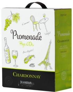 [kuva: Jeanjean Promenade Chardonnay  2016 hanapakkaus(&copy; Alko)]