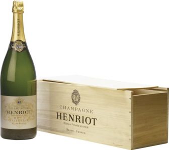 [kuva: Henriot Millésimé Champagne Brut Jeroboam 1990(&copy; Alko)]