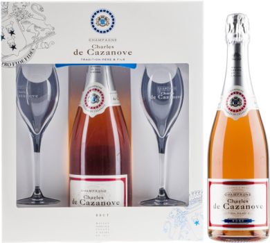 [kuva: Charles de Cazanove Rosé Champagne Brut(&copy; Alko)]