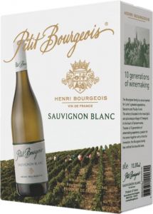 [kuva: Henri Bourgeois Petit Bourgeois Sauvignon Blanc 2020 hanapakkaus(&copy; Alko)]