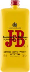 [kuva: J&B muovipullo]