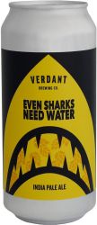 [kuva: Verdant Even Sharks Need Water IPA tölkki]