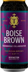 [kuva: Thornbridge Boise Brown tölkki]