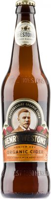 [kuva: Henry Westons Organic Cider(&copy; Alko)]