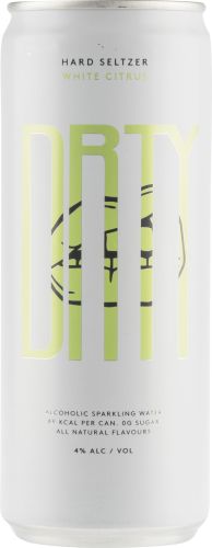[kuva: Drty White Citrus Hard Seltzer tölkki(&copy; Alko)]