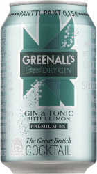 [kuva: Greenall's London Dry Gin & Tonic Bitter Lemon tölkki(&copy; Alko)]