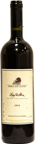 [kuva: Kir-Yianni Syrah 1996(&copy; Alko)]
