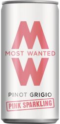 [kuva: Most Wanted Pinot Grigio Pink Sparkling tölkki]