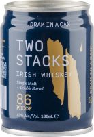 [kuva: Two Stacks Double Barrel Single Malt tölkki]
