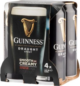 [kuva: Guinness Draught 4-Pack tölkki(&copy; Alko)]