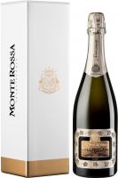 [kuva: Monte Rossa Sansevè Franciacorta Satèn Brut lahjapakkaus]