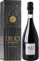 [kuva: Divici Organic Prosecco Extra Dry lahjapakkaus]