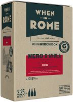 [kuva: When in Rome Nero d'Avola 2018 hanapakkaus]
