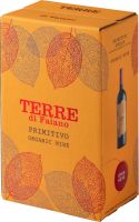 [kuva: Terre Di Faiano Primitivo Organic 2022 hanapakkaus]