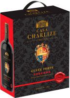 [kuva: Casa Charlize Cuvée Forte hanapakkaus]
