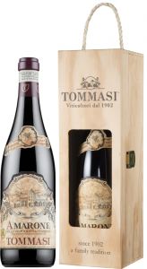 [kuva: Tommasi Amarone della Valpolicella Classico 2015 lahjapakkaus(&copy; Alko)]