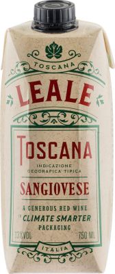 [kuva: Leale Toscana Sangiovese 2020 kartonkitölkki(&copy; Alko)]