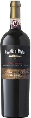 [kuva: Castello di Radda Chianti Classico Gran Selezione Vigna Il Corno 2015(&copy; Alko)]