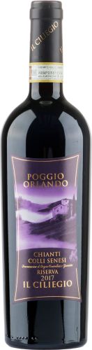 [kuva: Il Ciliegio Poggio Orlando Chianti Colli Senesi Riserva 2017(&copy; Alko)]