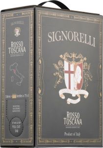 [kuva: Signorelli Rosso Toscana 2014 hanapakkaus(&copy; Alko)]