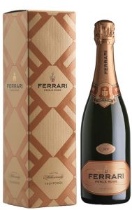 [kuva: Ferrari Perlé Rosé Brut 2009(&copy; Alko)]