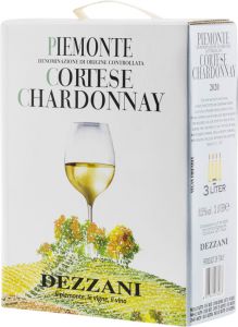 [kuva: Dezzani Piemonte Cortese Chardonnay 2021 hanapakkaus(&copy; Alko)]