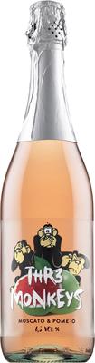 [kuva: Thr3 Monkeys Moscato & Pomelo(&copy; Alko)]