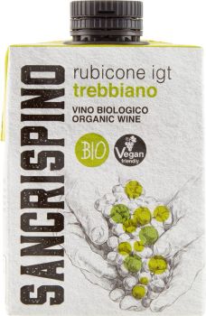 Sancrispino Trebbiano Organic kartonkitölkki