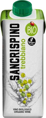 Sancrispino Trebbiano Organic kartonkitölkki