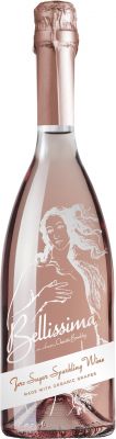 [kuva: Bellissima Rosé Organic Zero Sugar Extra Brut(&copy; Alko)]