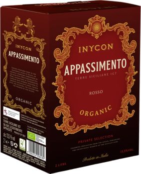 [kuva: Inycon Appassimento Rosso Organic hanapakkaus(&copy; Alko)]
